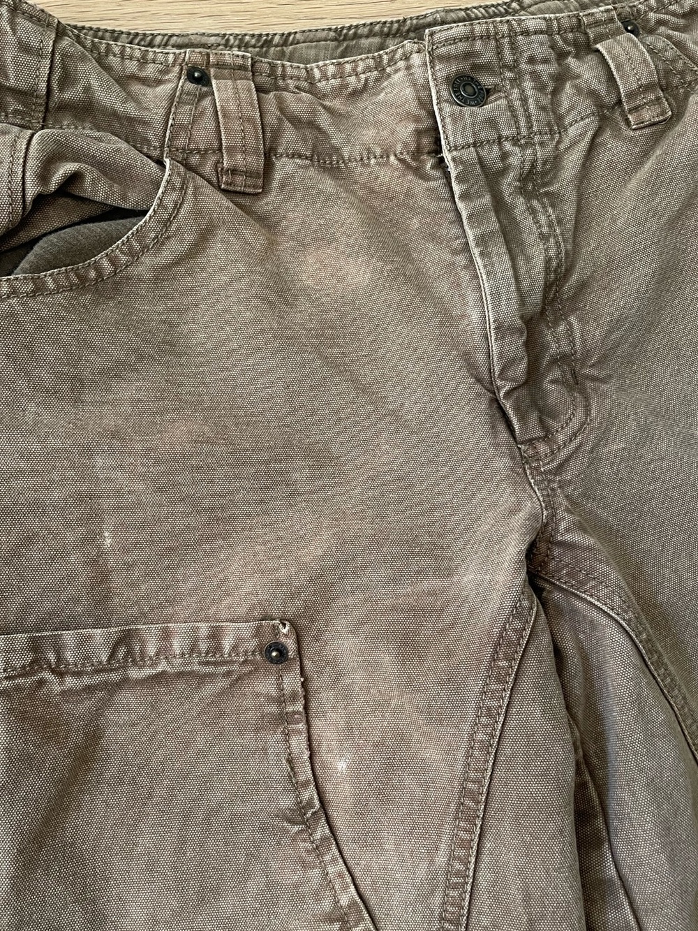Free People Supersonic Slim Pants - size 10 (large) 100% Cotton - Picture 6 of 8